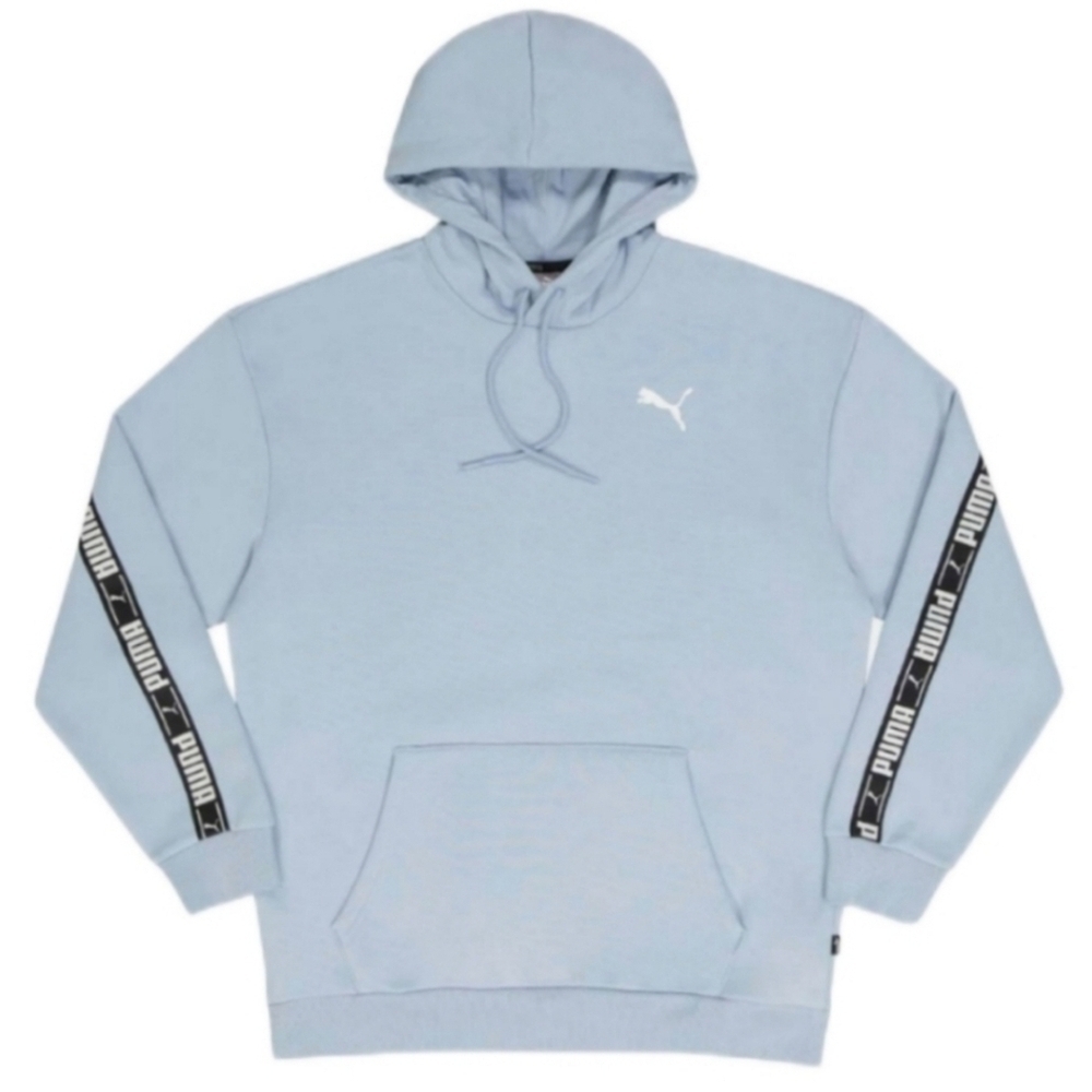 Puma Men's Blue Hoodie Size XL